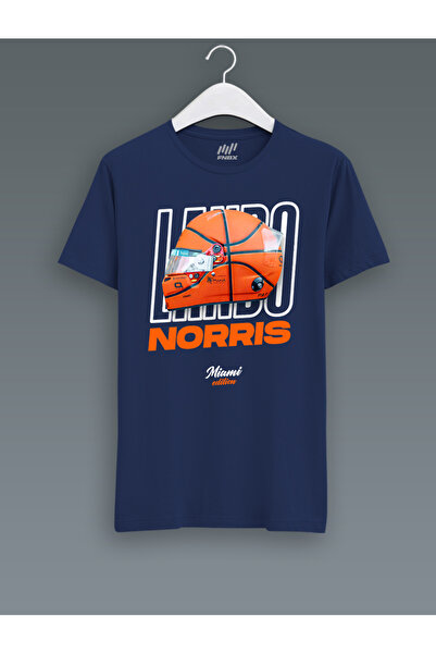 FNBX تي شيرت لاندو نوريس ميامي بتصميم خوذة