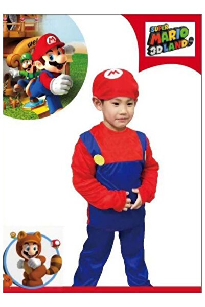 MARAH TOYS زي ماريو للأطفال، مغامرات سوبر ماريو لاند