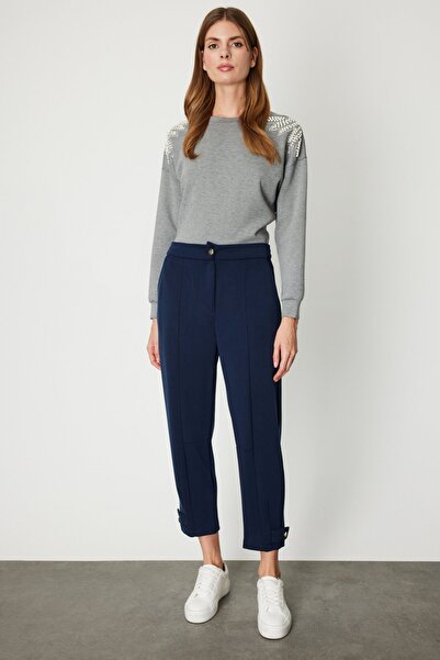 ON Φούτερ με ραμμένο μανίκι και λεπτομέρεια με κουμπιά