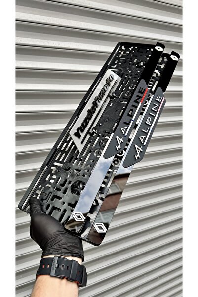 3M Mat Model Plakalık 2 Adet Özel Lazer Kesim ALPINE