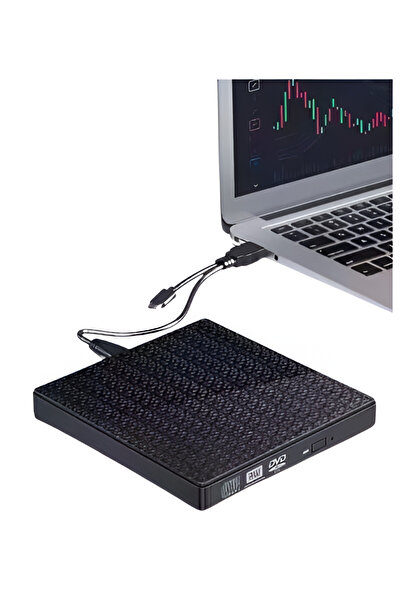 Other Unitate externă de scriere CD/DVD cu două porturi USB 3.0, adaptor pentru cititor de carduri SD/TF