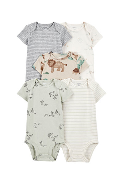 Carter's Baby Boy Short Sleeve 5-Piece Bodysuit