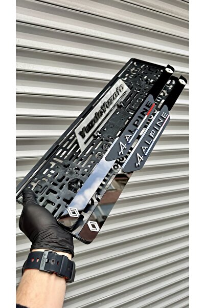 3M Mat Model Plakalık 2 Adet Özel Lazer Kesim ALPINE