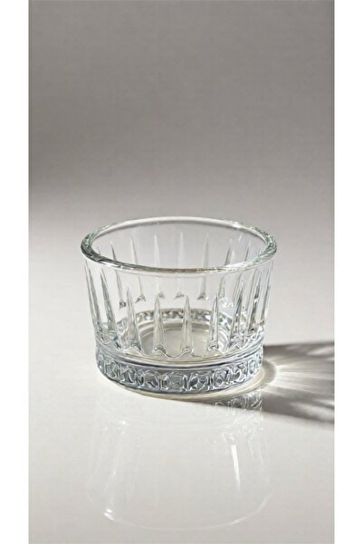 Genel Markalar 6 PARÇA KRİSTAL SOSLUK-ÇEREZLİK-REÇELLİK-KAHVE YANI ÇİKOLATALIK