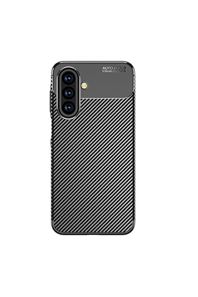 UnDePlus Xiaomi Redmi 15C Kılıf Karbon Silikon Case Kapak