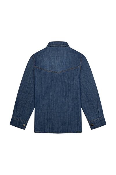 Miny Center Cămașă denim cu buzunare