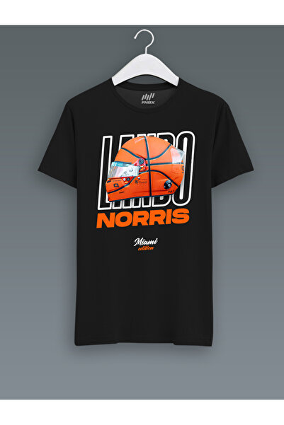 FNBX تي شيرت لاندو نوريس ميامي بتصميم خوذة