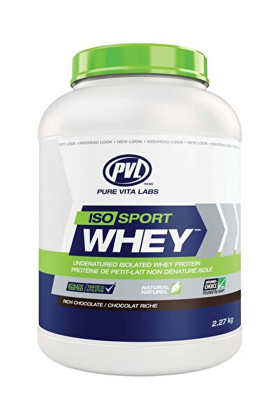 PVL سلسلة طبيعية ISO Sport Whey 2.27 كجم - شوكولاتة غنية