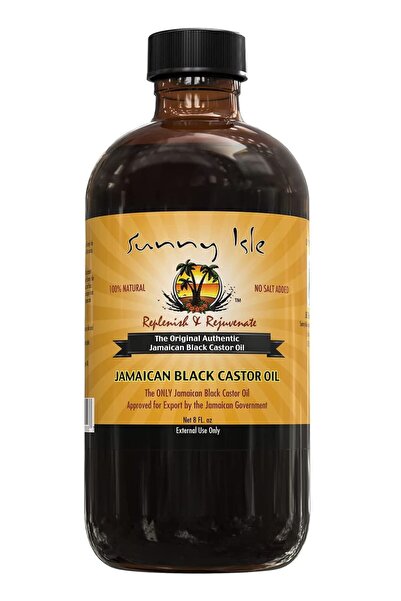 Sunny Isle Jamaican Black Castor Oil Clear - 8OZ