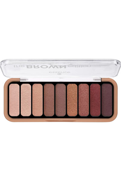 Essence The Brown Edition Eyeshadow Palette, 30 Gorgeous Browns- 9 Shades