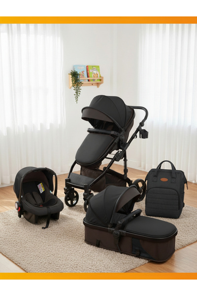 modabebekler Lüks 4’ü 1 Arada Travel Sistem Bebek Arabası Seti – Portbebe, An...