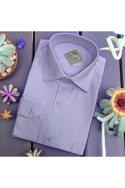 EREN STYLE Cămașă clasică din flanel de iarnă, 100% bumbac, cu mâneci lungi, ...