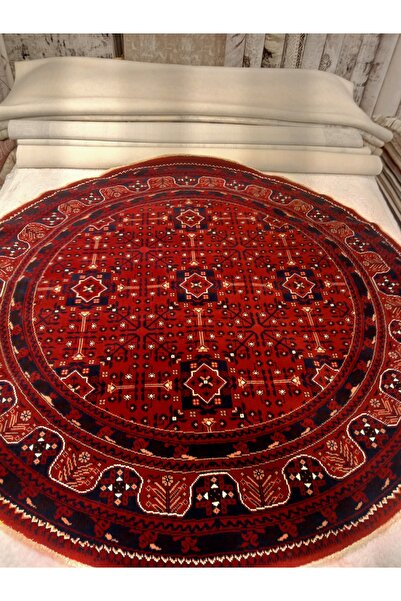 EMİR HALI yüzde yüz saf yün 200x200 daire