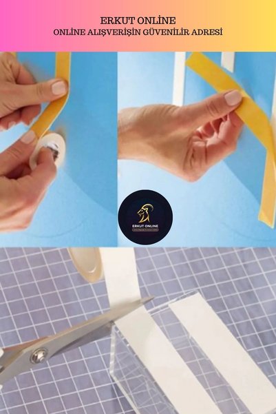 Generic Brand شريط رغوي قوي للغاية يدوم طويلاً، لاصق قوي، سهل التطبيق، لا يترك أثرًا، شريط رغوي مزدوج الجوانب