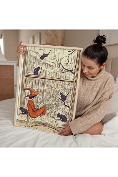 Tuba Decor Tablo dintr-o singură bucată cu rame din lemn pentru sufragerie, sufragerie, bucătărie