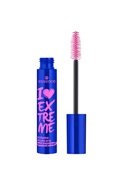 Essence I Love Extreme Volume Waterproof Mascara Black With Extra-Large Brush...