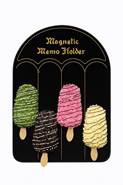 keyfisepet en keyifli sepet Eğlenceli Dondurma Magnet Seti | Mutfak Buzdolabı...