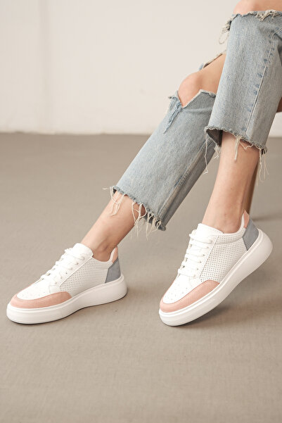 guijarro Pantofi alb albastru pudră trei culori pentru femei |   Tendință |  ...