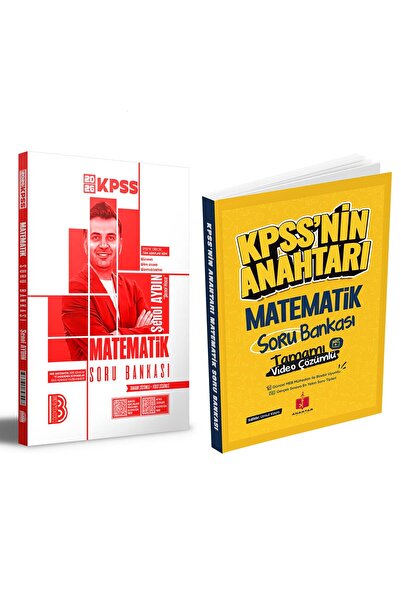 Anahtar Kitap 2026 Kpss'nin Anahtarı Matematik Video Çözümlü Soru Bankası ve ...