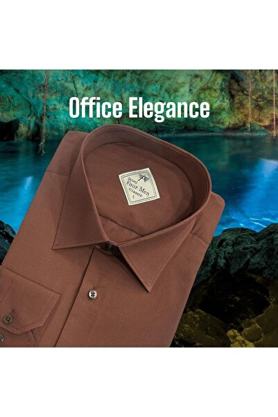 EREN STYLE Cămașă clasică din țesătură de flanel de iarnă, 100% bumbac, cu mâ...