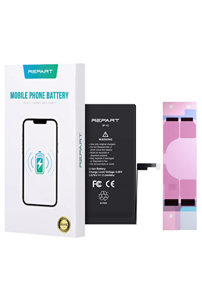 REPART Battery for Apple iPhone 15 Increased capacity 3520mAh REPART