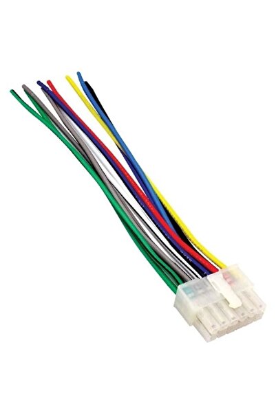 Rabelix Online Marketing Tak Çalıştır 12 Pin 10Cm Kablolu Kenwood Piranha Oto...