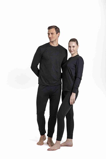 OIL COMPANY Black Thermal Underwear Set Unisex Iii. Level