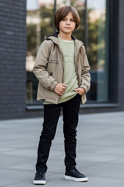 Minigimin Cicileri Miniğimin Cicileri Combinație de iarnă pentru băieți, cu g...