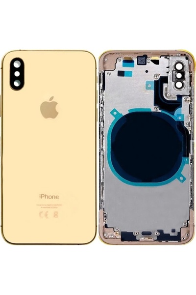 instatech iPhone Xs Uyumlu Boş Kasa Altın