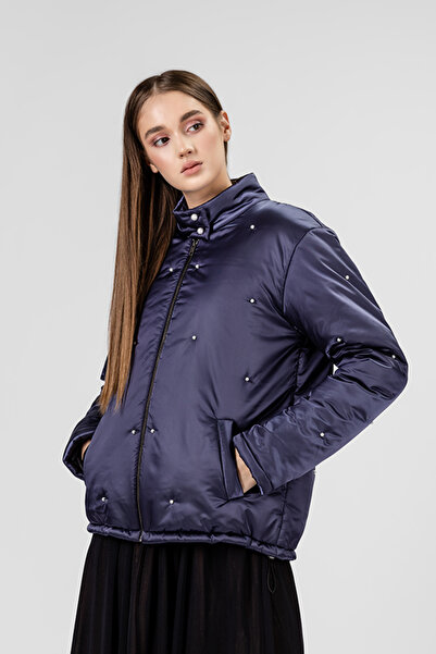 RVL Jacheta dama, albastru indigo