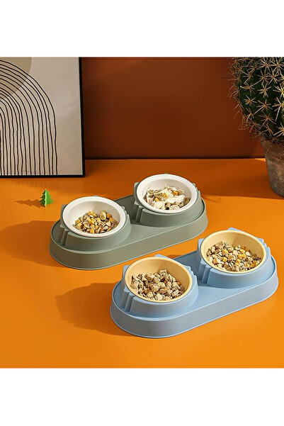 RiverWorld وعاء ماء وطعام للكلاب من ريفر وورلد بقسمين