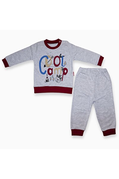 N@zence Cool Camp Baby Pajama Set - Cotton 2-Piece Long Sleeve Set