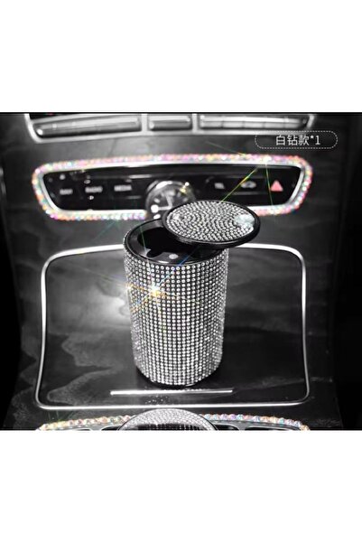 OEM Sparkle car ashtray, Silver