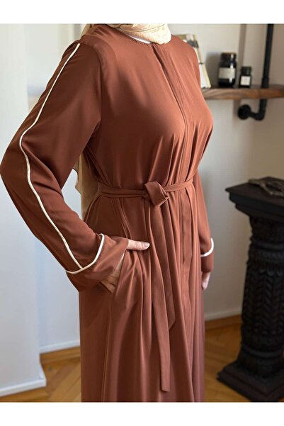 Navra Gizli Patlı Biyeli Abaya Kol Ferace 5058 | FENDEL