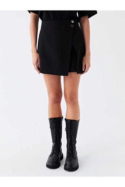 LC Waikiki Sparkling Choices from Shining Store |   Standard Fit Women's Shorts Skirt