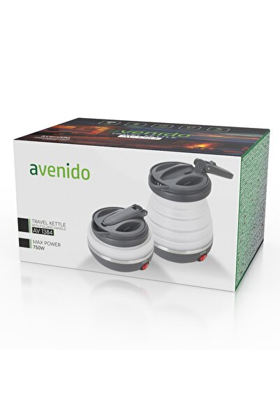 Other Foldable Travel Kettle AVENIDO 0.6L 750W Grey
