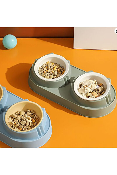 RiverWorld وعاء ماء وطعام للكلاب من ريفر وورلد بقسمين