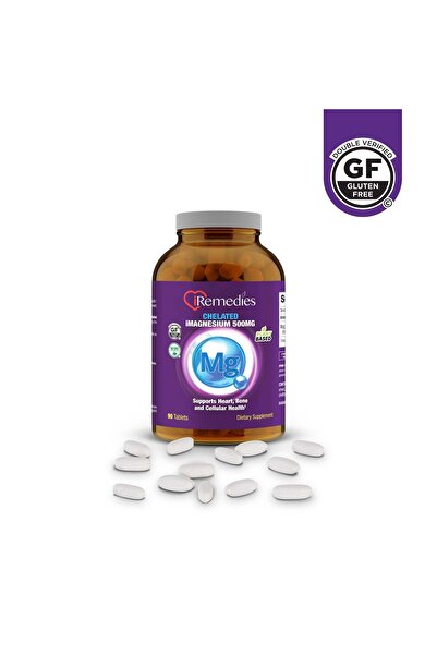iremedies آي ماغنيسيوم ٥٠٠ ملغ مُخَلَّب - ٩٠ قرصًا