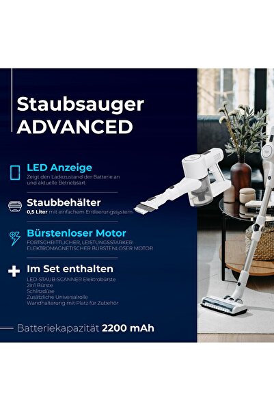 Other Aspirator ciclonic LED fără fir ADLER AD7060