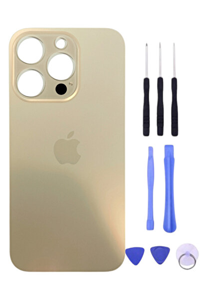 instatech iPhone 12 Pro Max Arka Kapak Pil Kapağı +Tamir Seti GOLD RENK İLANI