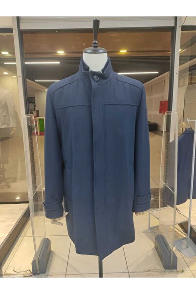 ALTINYILDIZ CLASSICS Lacivert Dik YakaErkek Kaban ACE072510026_KABAN