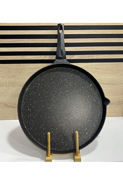 Komşu Züccaciye Döküm Granit Balık Tavası Kapaklı 34Cm