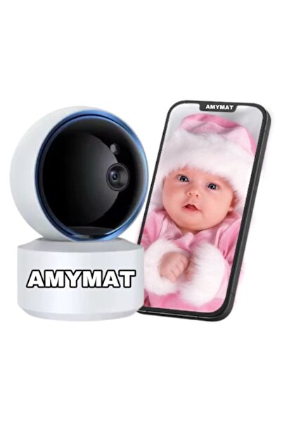 AMYMAT Camera de Supraveghere Wi-Fi TUYA Smart Home Security cu Rezolutie de ...