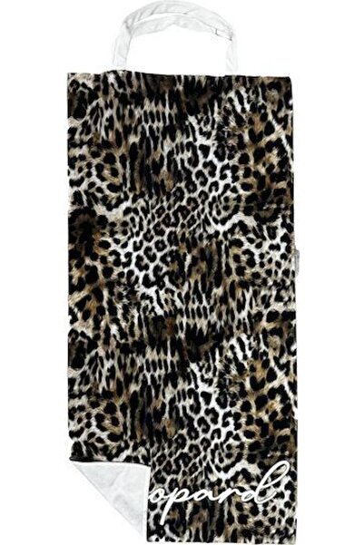 RAPAPA Leopard Patterned Beach Towel Turns into a Bag 70X150 1110L