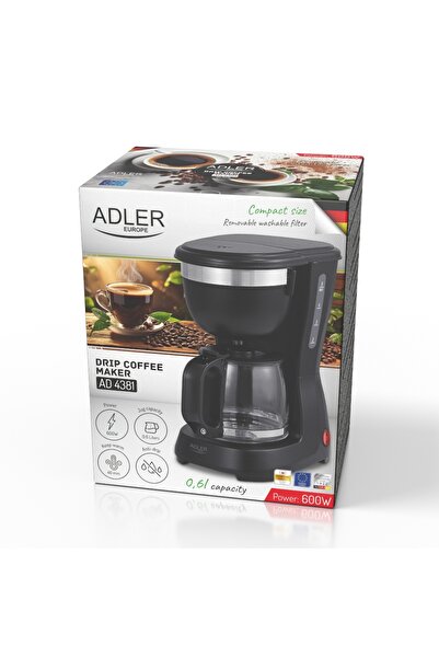 Other Adler Drip Coffee Maker AD4381b - Compact & Efficient