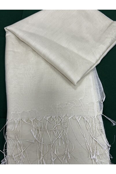 İPEKSCARF %30 ipek şal ekru