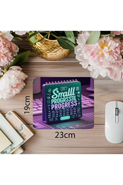 Wisdom Rain لوحة ماوس بتصميم موجه للتطوير - مظهر لامع - لوحة ماوس مطبوعة مستطيلة الشكل مقاس 19 × 23 سم 2 مم مستوردة