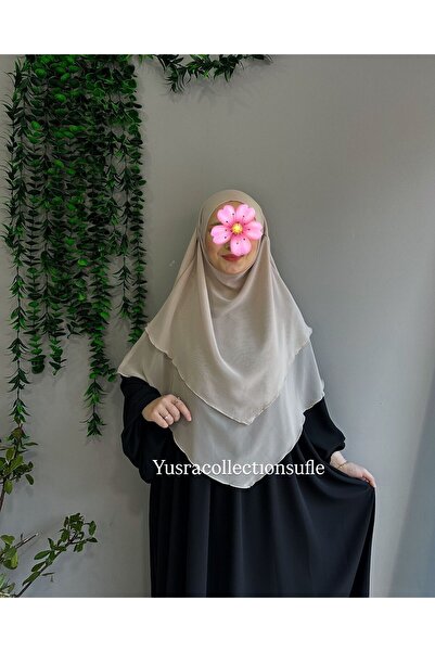 Yüsra Collection Tesettür Orta Boy Şifon Sufle