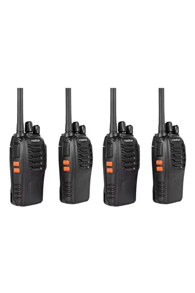 radtel 4 lü pmr telsiz. Kulaklık hediyeli. Baofeng 888S ve Retevis Zastone MO...