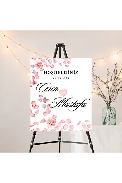 photonom Karşılama Panosu / Düğün & Kına & Nişan & Söz & Doğum Günü